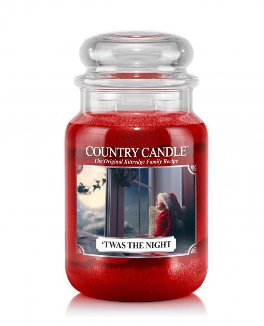 Kringle Candle COUNTRY CANDLE ŚWIECA ZAPACHOWA 652G TWAS THE NIGHT