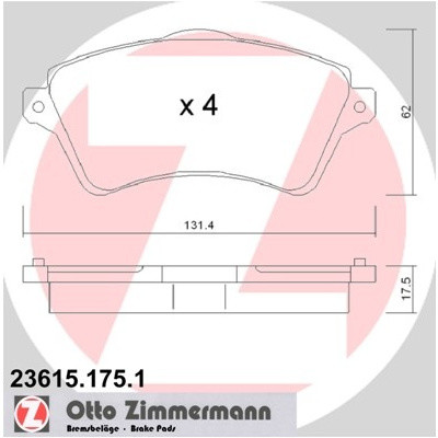 Zimmermann (OTTO GMBH) (OTTO GMBH) 23615.175.1 23615.175.1