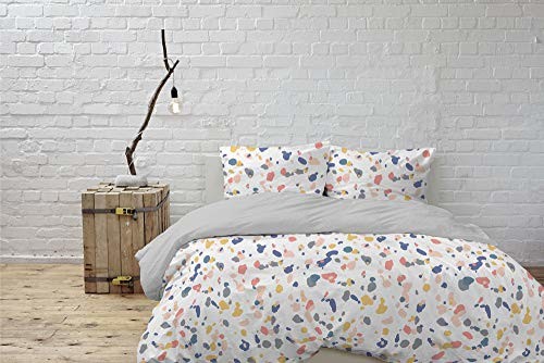 Italian Bed Linen Italian Bed Linen CP-WT-17-2P poszewka na kołdrę Parure z nadrukiem cyfrowym, WT-17, podwójna CP-WT-17-2P
