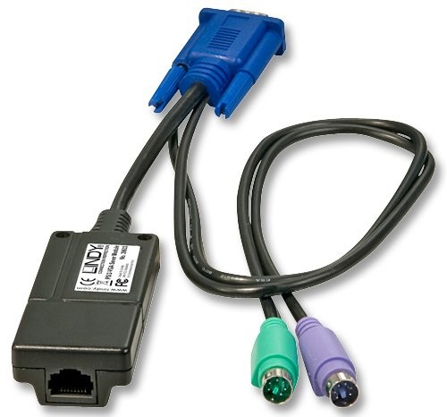 LINDY Cam PS2 & VGA do catxx-IP KVM PS/2 Cat.5 Computer moduł pamięci 39633