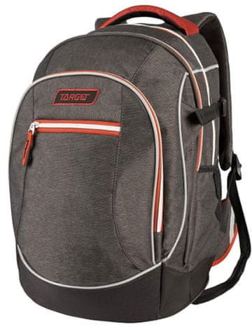 Target Plecak docelowy dla studentów Ciemny szary