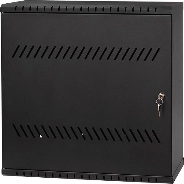 NetRack Szafa Szafa wisząca Rack 19" V-Line 3/4U/180mm czarna drzwi metalowe 019-034-180-112