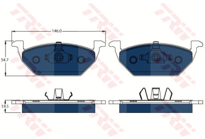 TRW KFZ Ausruestung GmbH) KFZ Ausruestung GmbH) GDB1984BTE GDB1984BTE