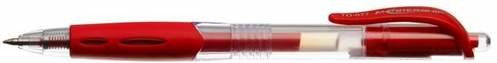 Mastership Długopis automatyczny z wymiennym wkładem czerwony TO-077