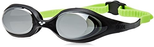 Arena dziecięce okulary do pływania Spider Jr Mirror 1e362, czarny, jeden rozmiar 1E362