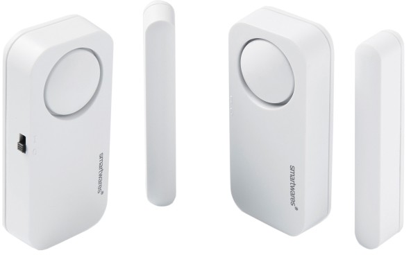 Czujnik otwarcia okna i drzwi z syreną 2 szt. SMA-40251