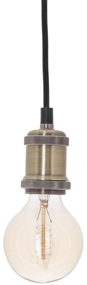 Atmosphera Wisząca żółta żarówka ozdobna z zawieszeniem w stylu retro B079TST6JN