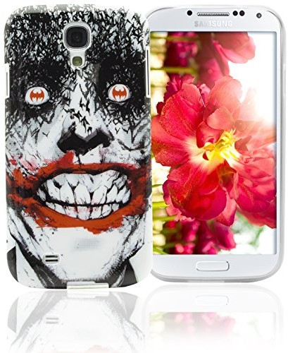 Phonix oryginalny DC Comics Joker Case z folią ochronną na wyświetlacz do Samsung Galaxy S4 i9500 S9500WB4