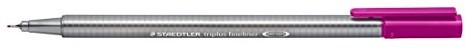 Staedtler Triplus 334  6 Fineliner 10 sztuki Fioletowy 4007817334416