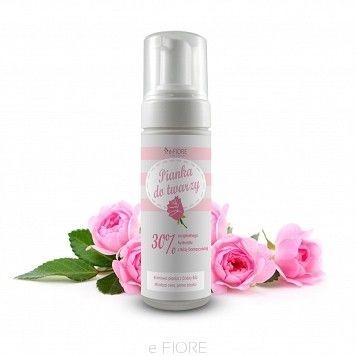 E-fiore Pianka do mycia twarzy Róża Damasceńska 150ml dro000077
