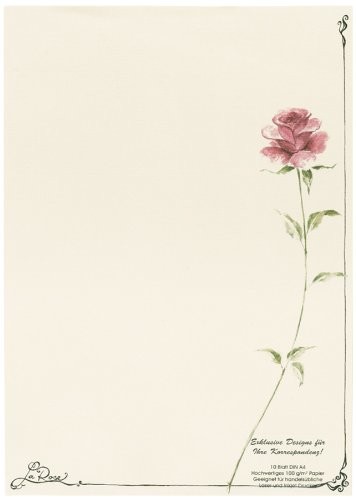 Rössler roessler 1103800805 wzór liście A4 (297 X 210 MM) motyw: 