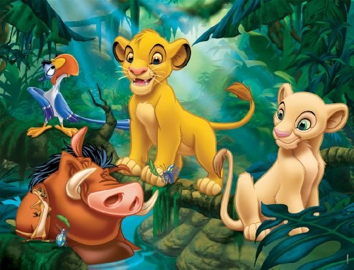 Nathan 86313 puzzle klasyczne dla dzieci Simba & Co, 30 części 86313