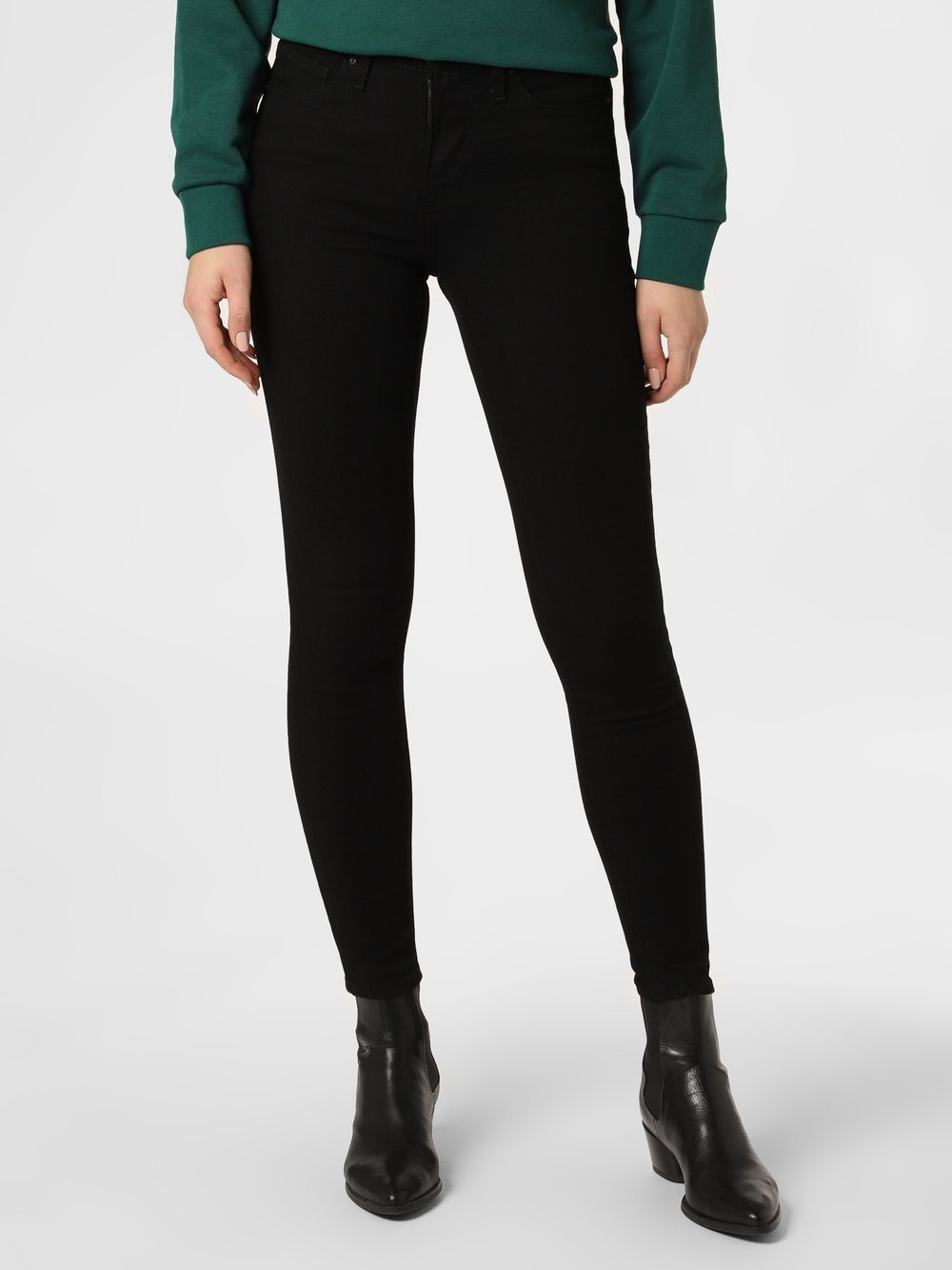 Levi's Jeansy damskie 310 Shaping Super Skinny, czarny