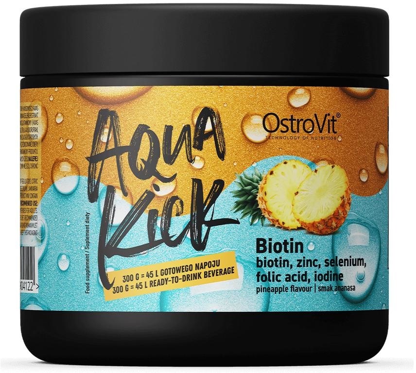OstroVit Aqua Kick - Biotin - biotyna 300g ananas