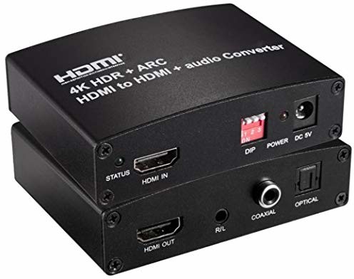 PremiumCord Premium Cord HDMI2.0A Repeater/Extender 4kx2k @ 60Hz Audio Extractor obsługuje 4K HDMI