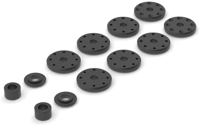 ARRMA Tłoki amortyzatorów ARRMA AR330339) zestaw 10852