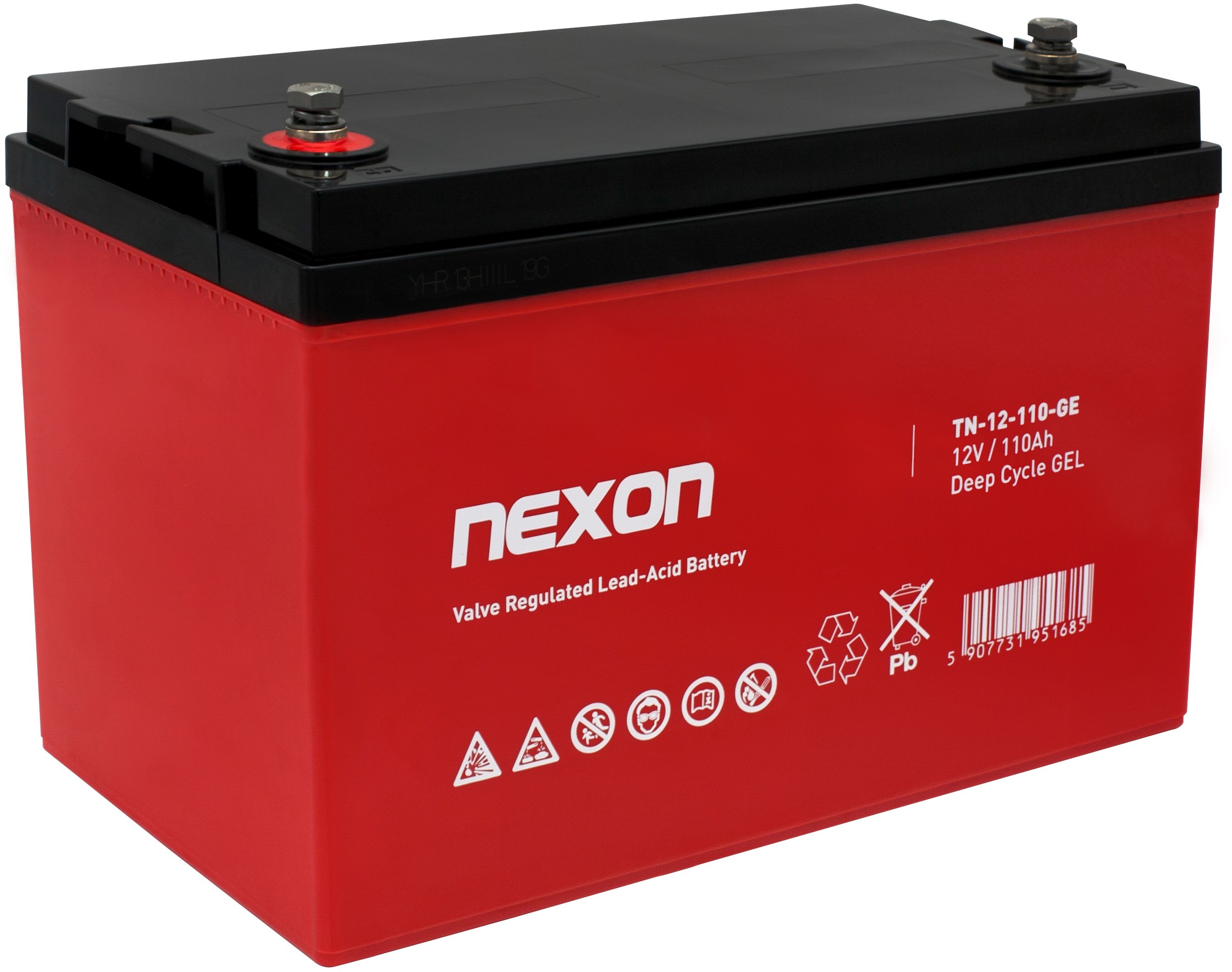 Techtru Akumulator żelowy NEXON 110-12 (12V 110Ah)