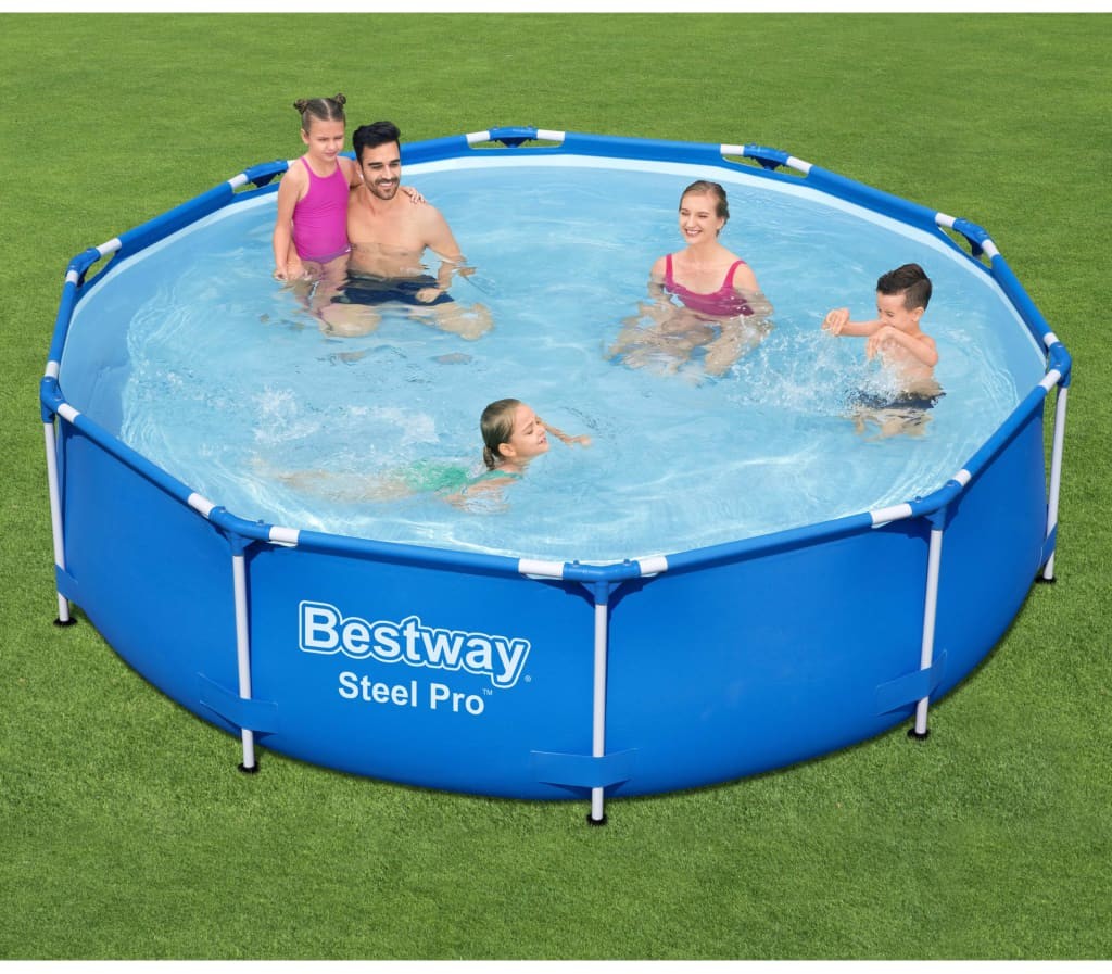 vidaXL Bestway Basen Steel Pro, 305 x 76 cm