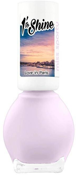 Miss Sporty 1 Minute to Shine lakier do paznokci 636 Love in Paris 7ml 99279-uniw