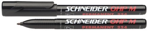 Schneider uniwersalnym marker Maxx 224 Permanent M, 1,0 MM, Cap wyłączania ink, wielokrotnego napełniania, czarny SCHNEIDER 224