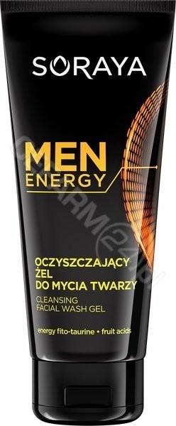 Soraya Men Energy Żel oczyszczający do mycia twarzy 150ml
