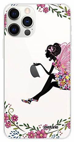 Evetane Etui ochronne do iPhone 12/12 Pro, motyw wróżki kwiat CD_209892