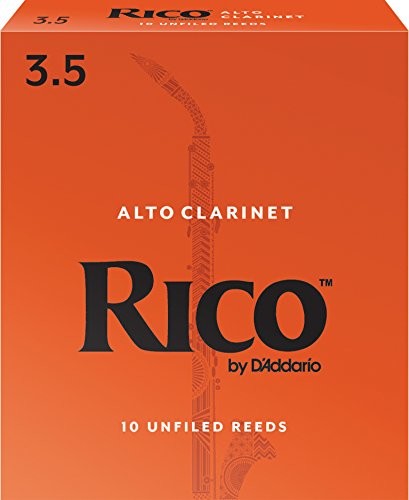 Rico by D'Addario Alto klarnet trzciny, siła 3,5, 10-pak RDA1035