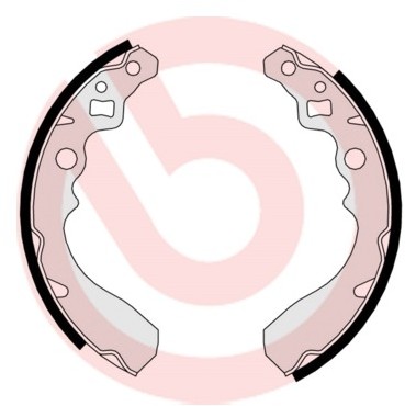 BREMBO Zestaw szczęk hamulcowych S 16 508