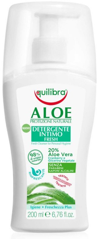 EQUILIBRA Aloe Cleanser For Personal Hygiene Aloe Vera 200ml 71341-uniw