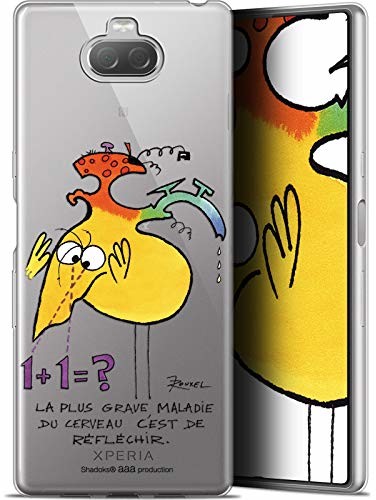 Sony Caseink Etui ochronne do Xperia 10, ultracienkie, motyw: Shadoks CPRNTSKXP10WHYSIMPLE