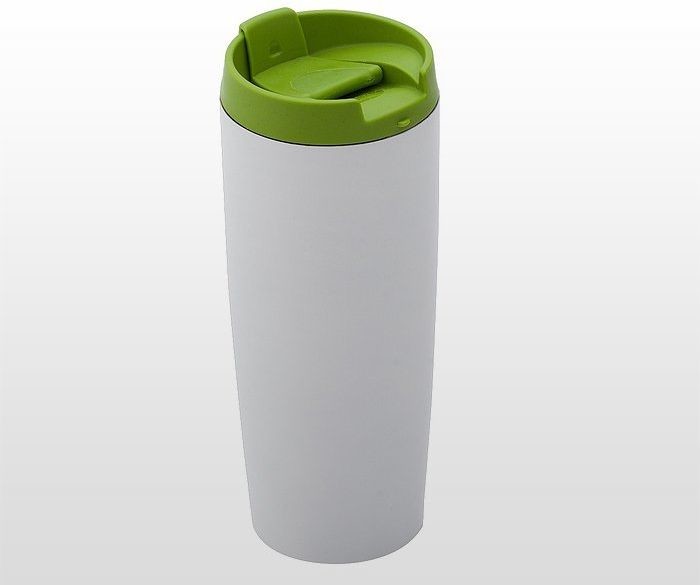 Termio Kubek termiczny 390 ml LADY PLUS (biało-zielony) LADY PLUS (biało-zielony)