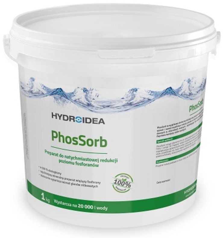 Hydroidea Hydroidea PhosSorb 1kg - absorbent fosforanów Hydro PhosSorb 1kg