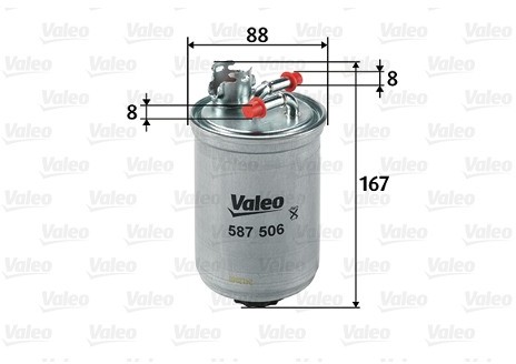 VALEO Filtr paliwa 587500