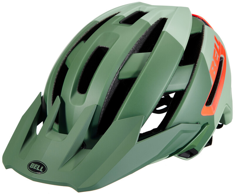 Bell Super Air MIPS Kask, matte/gloss green/infrared S | 52-56cm 2020 Kaski MTB 210219-010