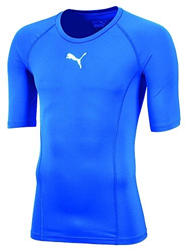 Puma męska ligi Base Layer Tee SS Shirt, niebieski, s 655918 02