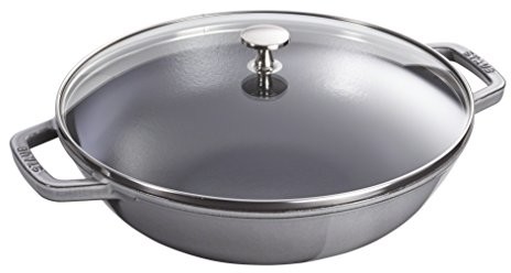 Staub 40511  462  0 Wok, 30 cm, żeliwo, szary 40511-462-0