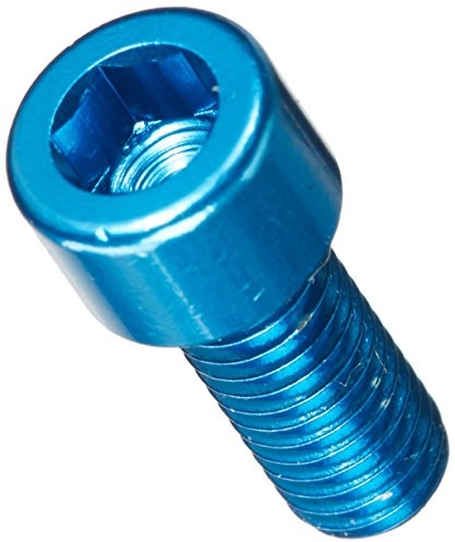 XLC 2503215009 śruby na uchwyt na butelkę z piciem, niebieski, 10 x 10 x 5 cm 2503215009