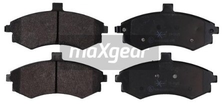 MaxGear Zestaw klocków hamulcowych, hamulce tarczowe 19-2165