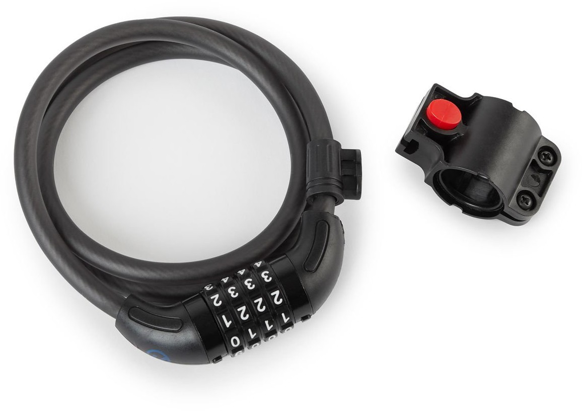 ACCENT Zapięcie do roweru Code Lock 10mm x 120cm 5902175685608