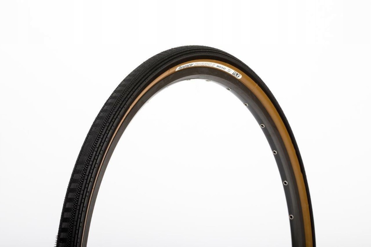 Panaracer Opona GravelKing Ss 700x35C czarn/brąz