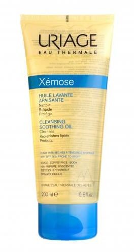 Uriage Xémose Cleansing Soothing Oil olejek pod prysznic 200 ml unisex
