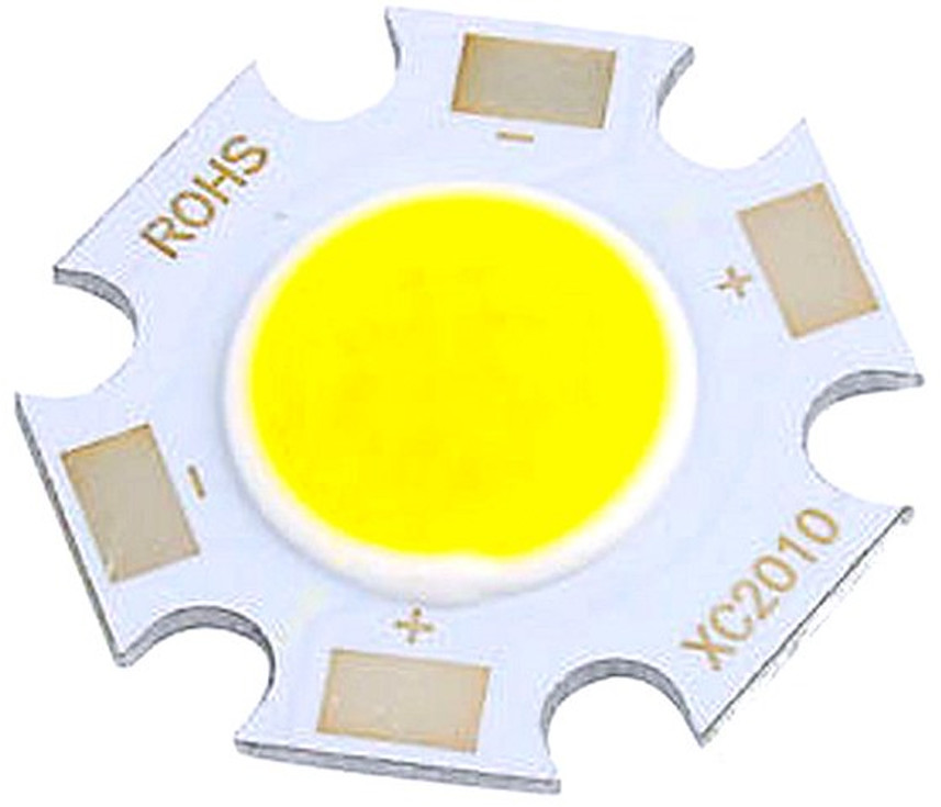 Moduł Cob 3W Dioda Led 12V 300mA Biała 310lm 20mm