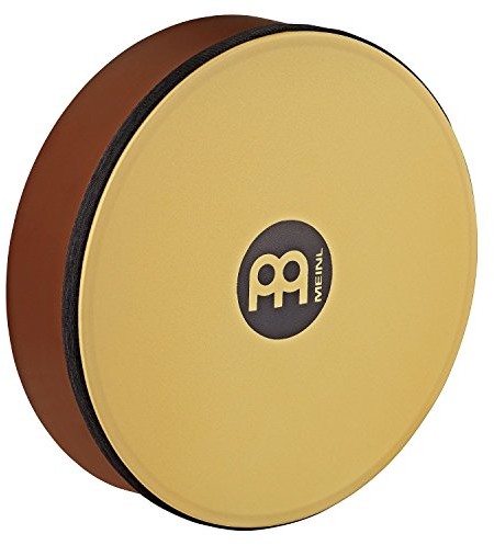 Meinl Percussion HD10AB-TF 25 cm bęben ręczny z prawdziwą głowicą syntetyczną True Feel - afrykański brąz HD10AB-TF