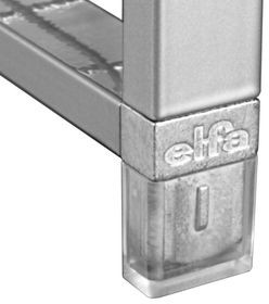 Elfa-Pharm Nóżki stojaka 10 x 8 x 3 cm