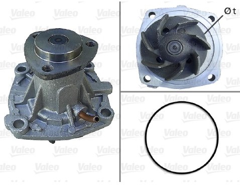 VALEO Pompa wody 506589