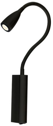 Azzardo Veronica black kinkiet 3W LED czarny żarówka/żarówki LED gratis pytaj o rabat!