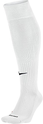 Nike unisex Classic Dri-Fit-Smlx piłkarskie Skarpety, Skarpety piłkarskie Knee High Classic Football Dri Fit, biały, 30-34 SX4120-101-X-Small