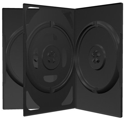 Media Range BOX15 opakowania na płyty CD/DVD Video Box (3-fach, 50 sztuk) 4260057123756