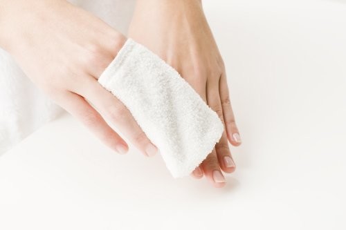 Micro Peeling Sensation Palce rękawiczek Micro peeling Sensation, 8 x 10 cm, 6-częściowa, biały MPS- finger