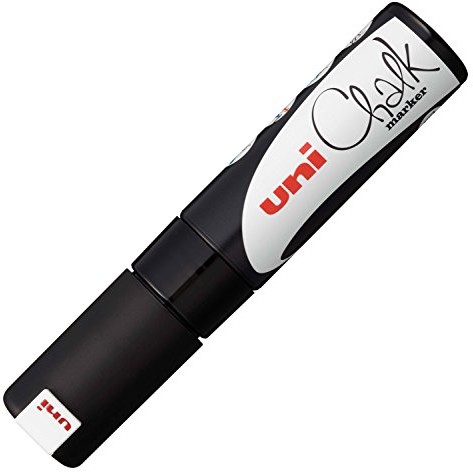 Uni Mitsubishi Ball Chalk marker PWE-5 m, okrągła końcówka, 1.8, czarny 140170233000